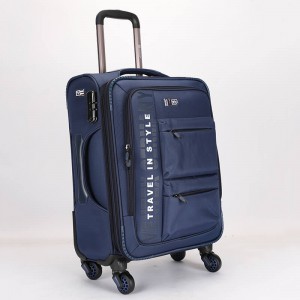 OMASKA Soft Luggage Supplier 8110# 3PCS SET OEM ODM LOGO စိတ်ကြိုက် ခရီးဆောင်အိတ် တွန်းလှည်းအိတ်များ (7) ခု